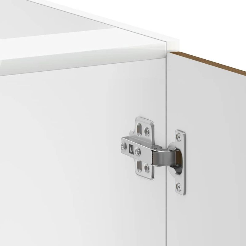 Casa si Gradina - Mobilier - Comode si corpuri - Corpuri bucatarie - Dulap de baza pentru chiuveta „Lucca” din lemn de stejar maro, mărime 60x46x81.5 cm, model 1x dulap inferior (2 uși) - Infinity.ro
