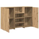 Casa si Gradina - Mobilier - Mese si birouri - Birouri - Birou de receptie Stejar Artisan 155x50x103,5 cm Lemn prelucrat - Infinity.ro
