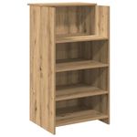 Casa si Gradina - Mobilier - Mese si birouri - Birouri - Birou de receptie Stejar Artisan 155x50x103,5 cm Lemn prelucrat - Infinity.ro