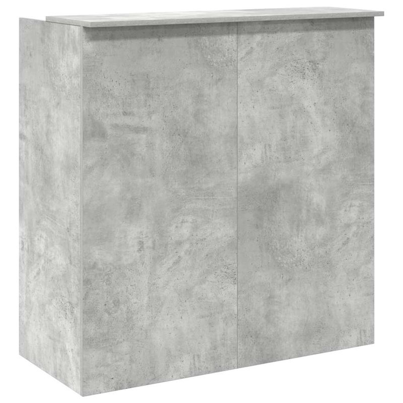 Casa si Gradina - Mobilier - Mese si birouri - Birouri - Birou de receptie Gri beton 100x50x103,5 cm Lemn prelucrat - Infinity.ro