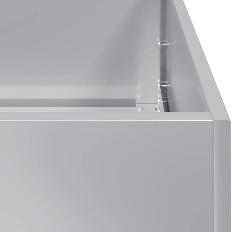 Casa si Gradina - Gradinarit si plante - Plante si ghivece - Ghivece si suporturi - Jardiniera 200x40x40 cm otel galvanizat - Infinity.ro