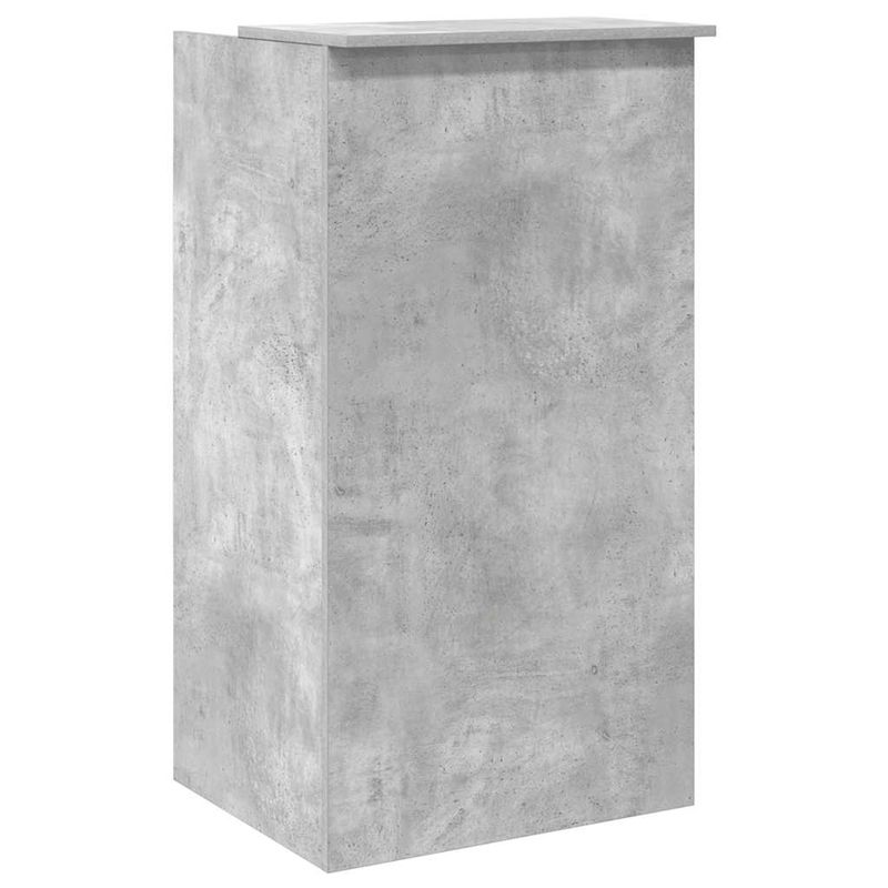 Casa si Gradina - Mobilier - Mese si birouri - Birouri - Birou de receptie Gri beton 55x50x103,5 cm Lemn prelucrat - Infinity.ro