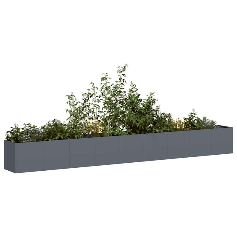Casa si Gradina - Gradinarit si plante - Plante si ghivece - Ghivece si suporturi - Jardiniera Antracit 360x40x40 cm Otel laminat la rece - Infinity.ro