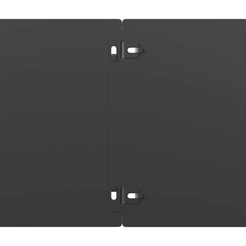 Casa si Gradina - Gradina si terasa - Garduri, panouri si accesorii - Borduri de gazon 30 buc Negru 20x103 cm Otel laminat la rece - Infinity.ro