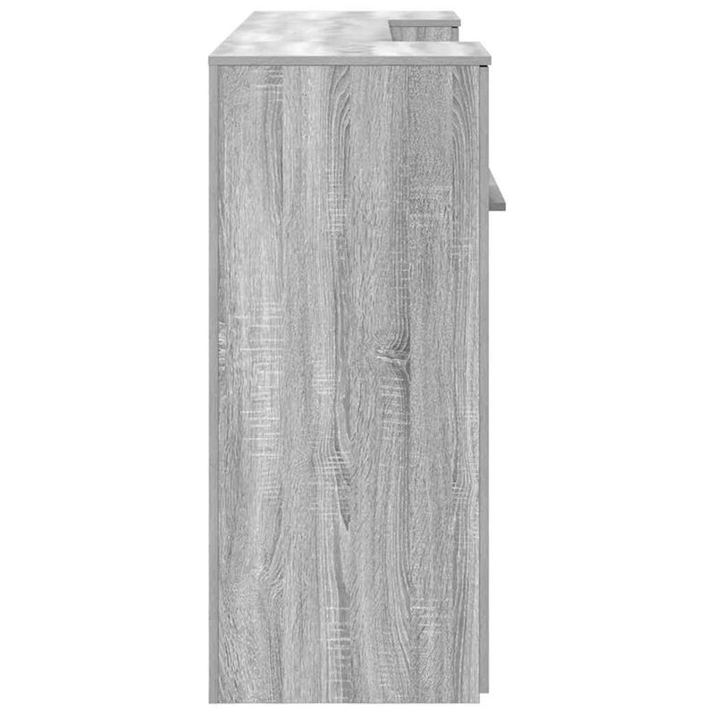 Casa si Gradina - Mobilier - Mese si birouri - Birouri - Birou de receptie Gri Sonoma 200x50x103,5 cm Lemn prelucrat - Infinity.ro