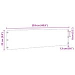 Casa si Gradina - Gradina si terasa - Garduri, panouri si accesorii - Borduri de gazon 20 buc 25x103 cm Otel inoxidabil - Infinity.ro