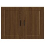Casa si Gradina - Mobilier - Comode si corpuri - Corpuri bucatarie - Dulap de bucatarie "Porto" din lemn de stejar maro, mărime 80x31x60 cm, model 1x dulap de perete (2 uși) - Infinity.ro