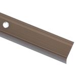 Casa si Gradina - Constructii - Materiale constructii - Profile decorative - Profile trepte in forma de L, 5 buc., maro, 100 cm, aluminiu - Infinity.ro