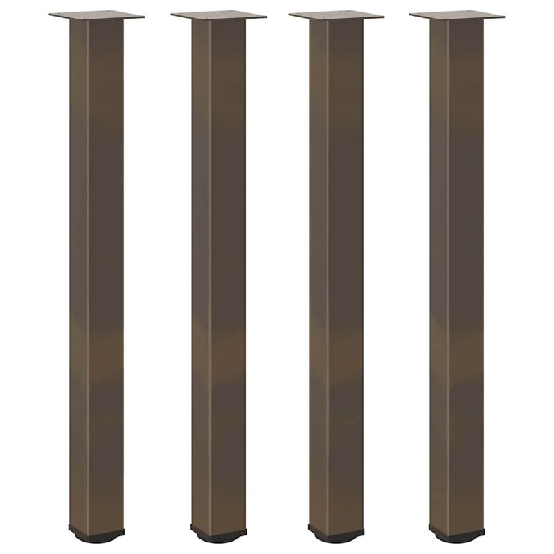 Casa si Gradina - Mobilier - Feronerie si accesorii mobila - Picioare masuta de cafea 4 buc Otel natural 90-92 cm Otel - Infinity.ro