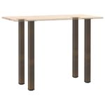 Casa si Gradina - Mobilier - Feronerie si accesorii mobila - Picioare masuta de cafea 4 buc Otel natural 90-92 cm Otel - Infinity.ro