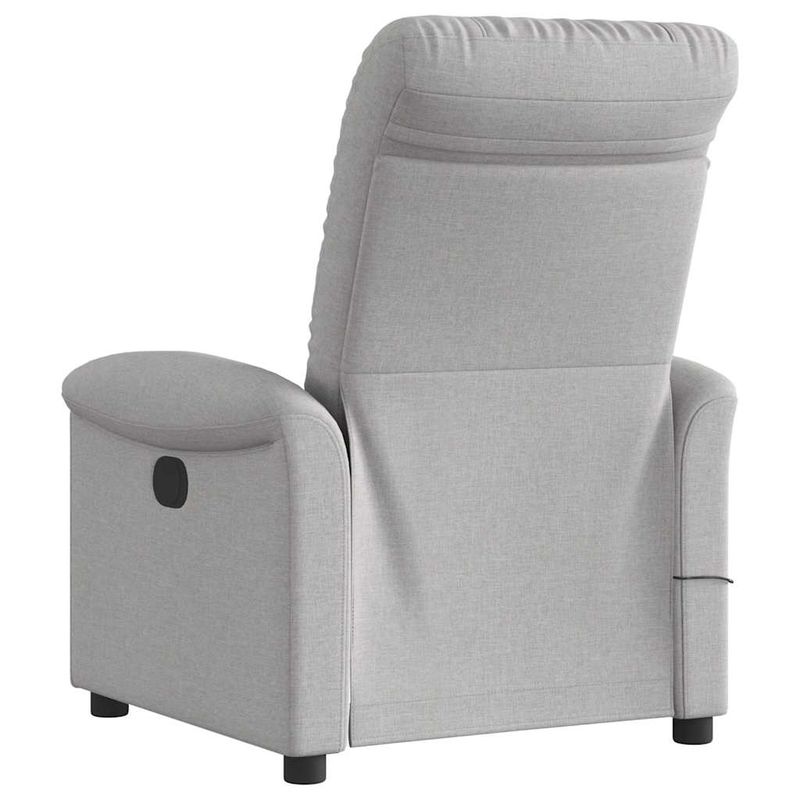 Ingrijire personala si Cosmetice - Sanatate si wellness - Articole wellness - Fotolii de masaj - Fotoliu reclinabil electric pentru masaj Cloud Grey Fabric - Infinity.ro