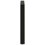 Casa si Gradina - Mobilier - Feronerie si accesorii mobila - Picioare pentru masa in forma de V 2 buc Negru Otel - Infinity.ro