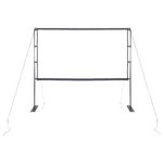 TV, Audio-Video si Foto - Videoproiectoare si accesorii - Ecrane proiectie - Ecran de proiectie cu suporturi 108 inch 16:9 - Infinity.ro