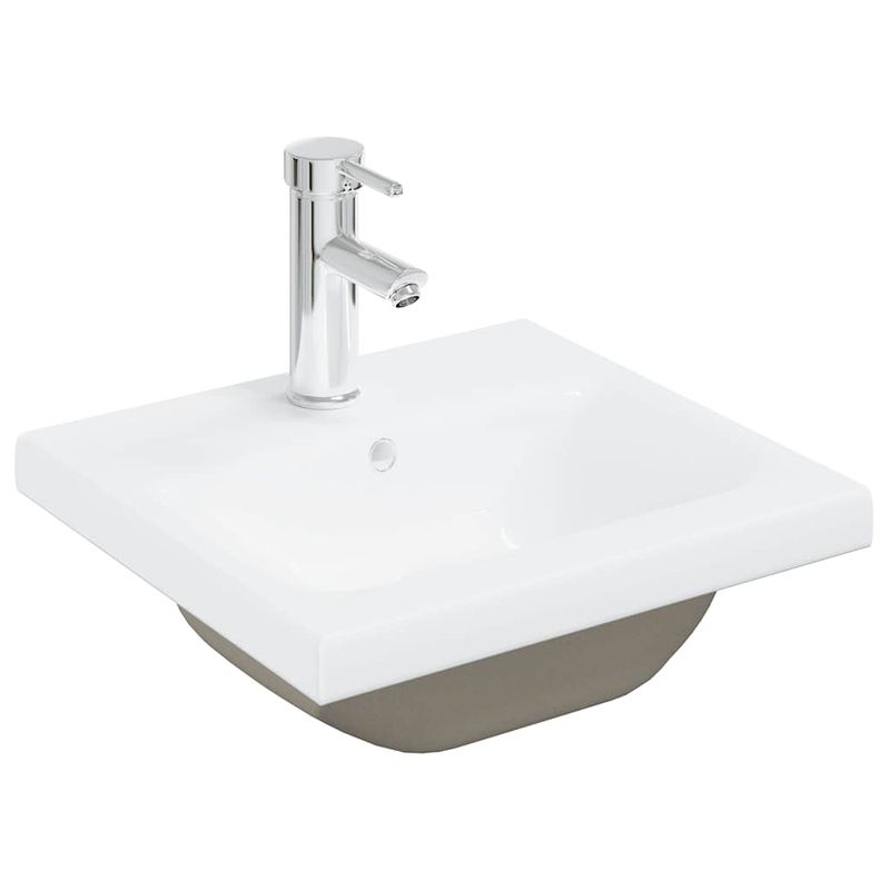 Casa si Gradina - Mobilier - Seturi de mobilier - Seturi baie - Set mobilier de baie, 2 piese, gri beton, lemn compozit - Infinity.ro