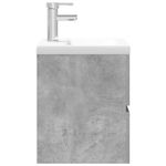 Casa si Gradina - Mobilier - Seturi de mobilier - Seturi baie - Set mobilier de baie, 2 piese, gri beton, lemn compozit - Infinity.ro
