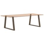 Casa si Gradina - Mobilier - Feronerie si accesorii mobila - Picioare pentru masa in forma de V 2 buc Otel natural Otel - Infinity.ro