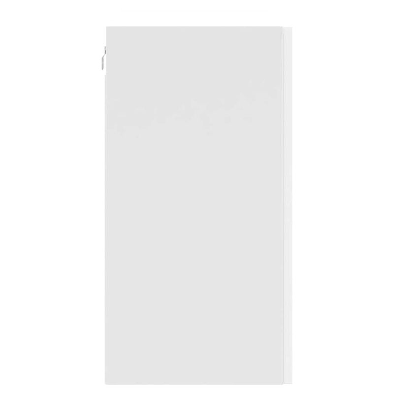 Casa si Gradina - Mobilier - Comode si corpuri - Corpuri bucatarie - Dulap de bucatarie "Porto" din lemn prelucrat alb, model 1x dulap de perete (2 uși), mărime 80x31x60 cm - Infinity.ro