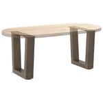 Casa si Gradina - Mobilier - Feronerie si accesorii mobila - Picioare pentru masa in forma de V 2 buc Otel natural Otel - Infinity.ro