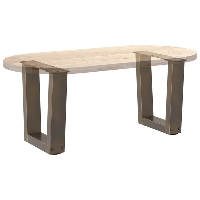 Casa si Gradina - Mobilier - Feronerie si accesorii mobila - Picioare pentru masa in forma de V 2 buc Otel natural Otel - Infinity.ro
