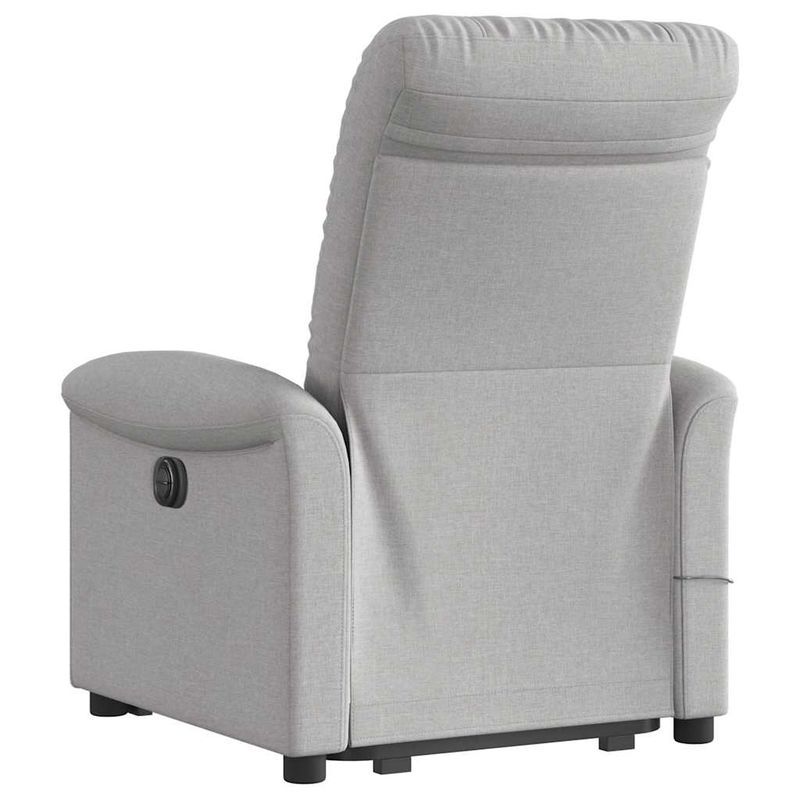Ingrijire personala si Cosmetice - Sanatate si wellness - Articole wellness - Fotolii de masaj - Scaun electric pentru masaj picioare in picioare stofa gri nor - Infinity.ro