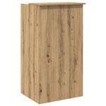 Casa si Gradina - Mobilier - Mese si birouri - Birouri - Birou de receptie Stejar Artisan 55x50x103,5 cm Lemn prelucrat - Infinity.ro