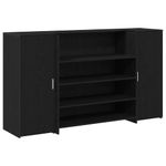 Casa si Gradina - Mobilier - Mese si birouri - Birouri - Birou de receptie Stejar negru 180x50x103,5 cm Lemn prelucrat - Infinity.ro