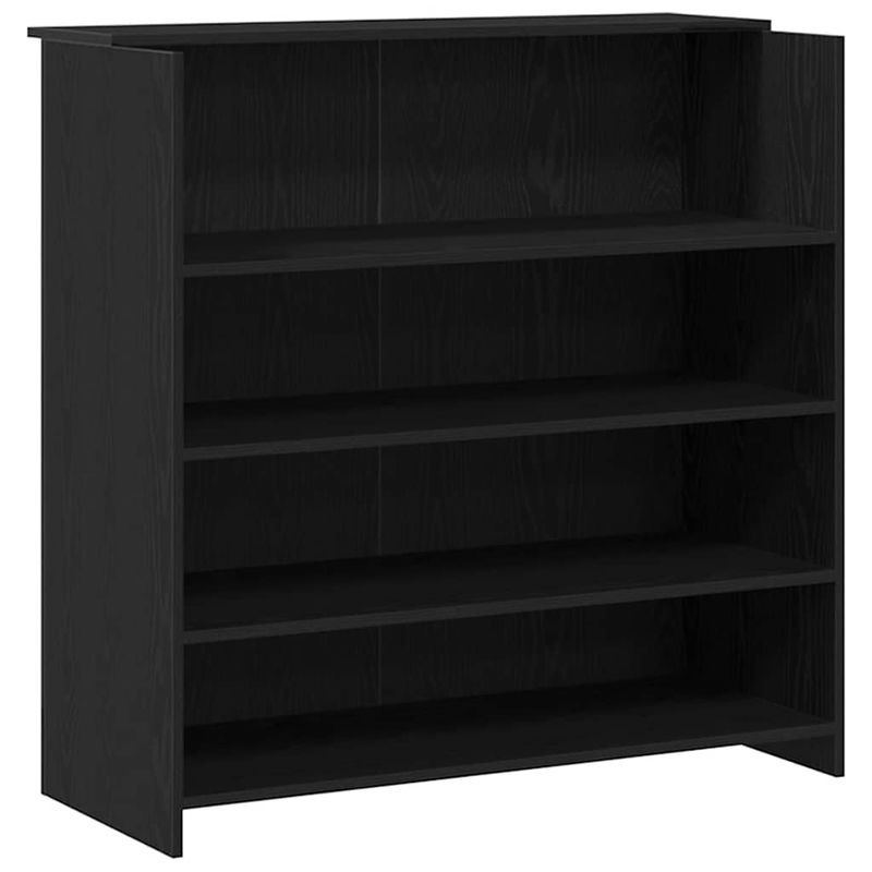 Casa si Gradina - Mobilier - Mese si birouri - Birouri - Birou de receptie Stejar negru 180x50x103,5 cm Lemn prelucrat - Infinity.ro