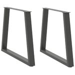 Casa si Gradina - Mobilier - Feronerie si accesorii mobila - Picioare pentru masa in forma de V 2 buc Antracit Otel - Infinity.ro