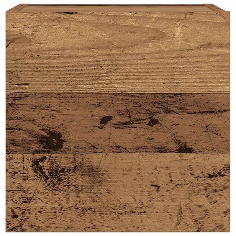 Casa si Gradina - Mobilier - Seturi de mobilier - Seturi living - Set dulap TV 7 piese montat pe perete lemn vechi lemn prelucrat - Infinity.ro