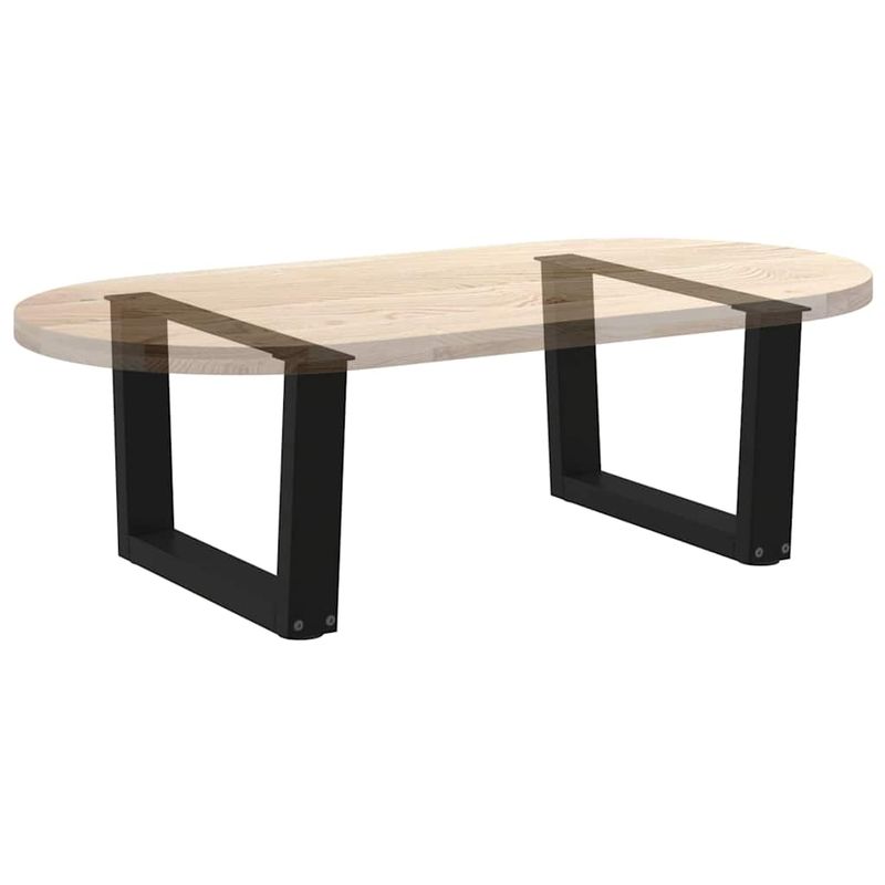 Casa si Gradina - Mobilier - Feronerie si accesorii mobila - Picioare pentru masa in forma de V 2 buc Negru Otel - Infinity.ro