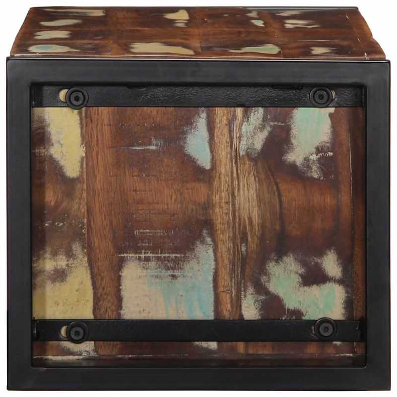 Casa si Gradina - Mobilier - Dulapuri si sifoniere - Dulapuri - Dulap TV multicolor 80x30x25 cm lemn masiv recuperat - Infinity.ro