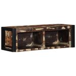 Casa si Gradina - Mobilier - Dulapuri si sifoniere - Dulapuri - Dulap TV multicolor 80x30x25 cm lemn masiv recuperat - Infinity.ro
