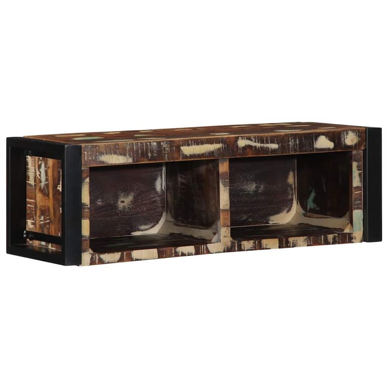 Casa si Gradina - Mobilier - Dulapuri si sifoniere - Dulapuri - Dulap TV multicolor 80x30x25 cm lemn masiv recuperat - Infinity.ro