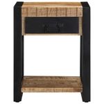 Casa si Gradina - Mobilier - Mese si birouri - Mese living - Masa laterala, 40x40x50 cm, lemn masiv de mango nefinisat - Infinity.ro