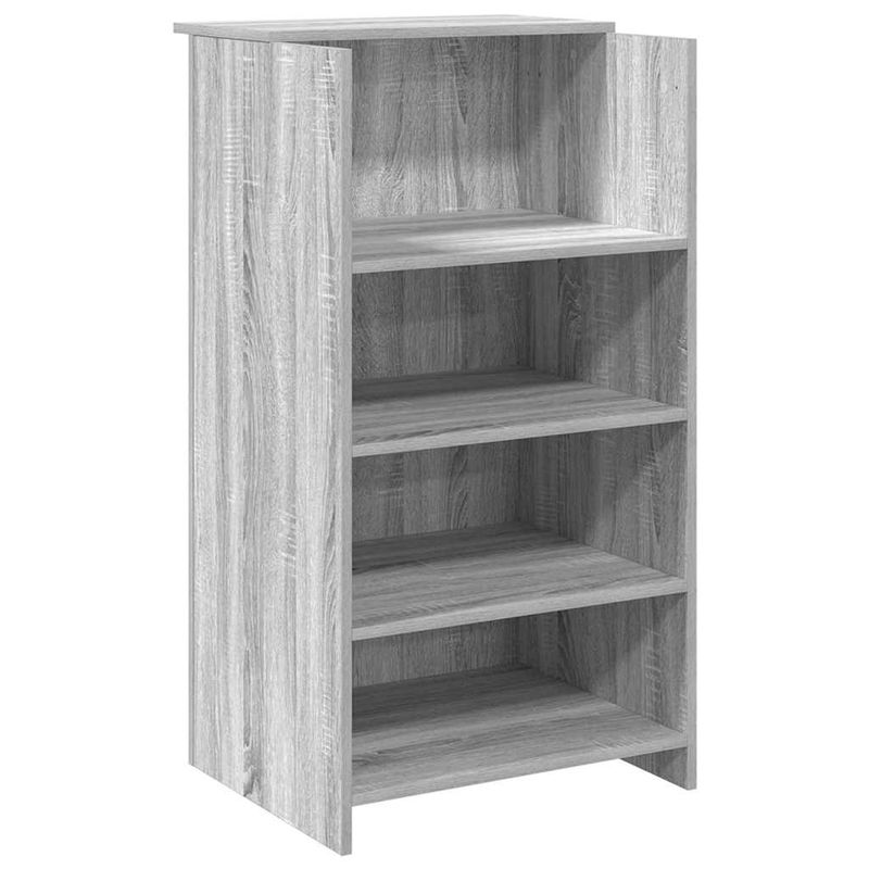Casa si Gradina - Mobilier - Mese si birouri - Birouri - Birou de receptie Gri Sonoma 155x50x103,5 cm Lemn prelucrat - Infinity.ro
