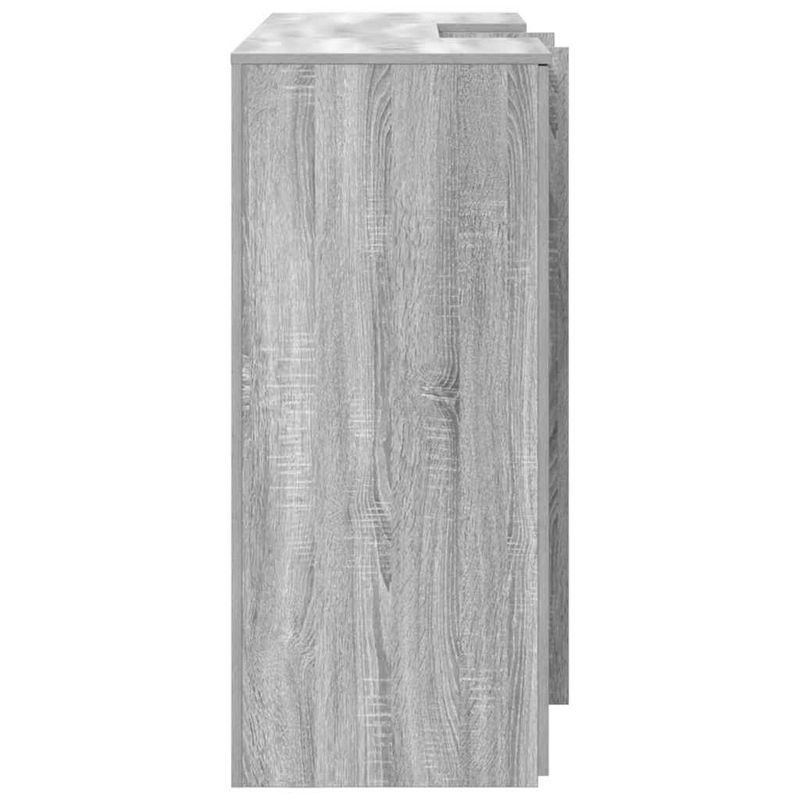 Casa si Gradina - Mobilier - Mese si birouri - Birouri - Birou de receptie Gri Sonoma 155x50x103,5 cm Lemn prelucrat - Infinity.ro