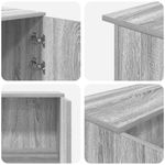 Casa si Gradina - Mobilier - Mese si birouri - Birouri - Birou de receptie Gri Sonoma 155x50x103,5 cm Lemn prelucrat - Infinity.ro