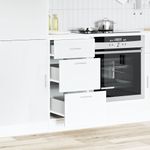 Casa si Gradina - Mobilier - Comode si corpuri - Corpuri bucatarie - Dulap inferioara alb 40x46x81,5 cm lemn prelucrat - Infinity.ro