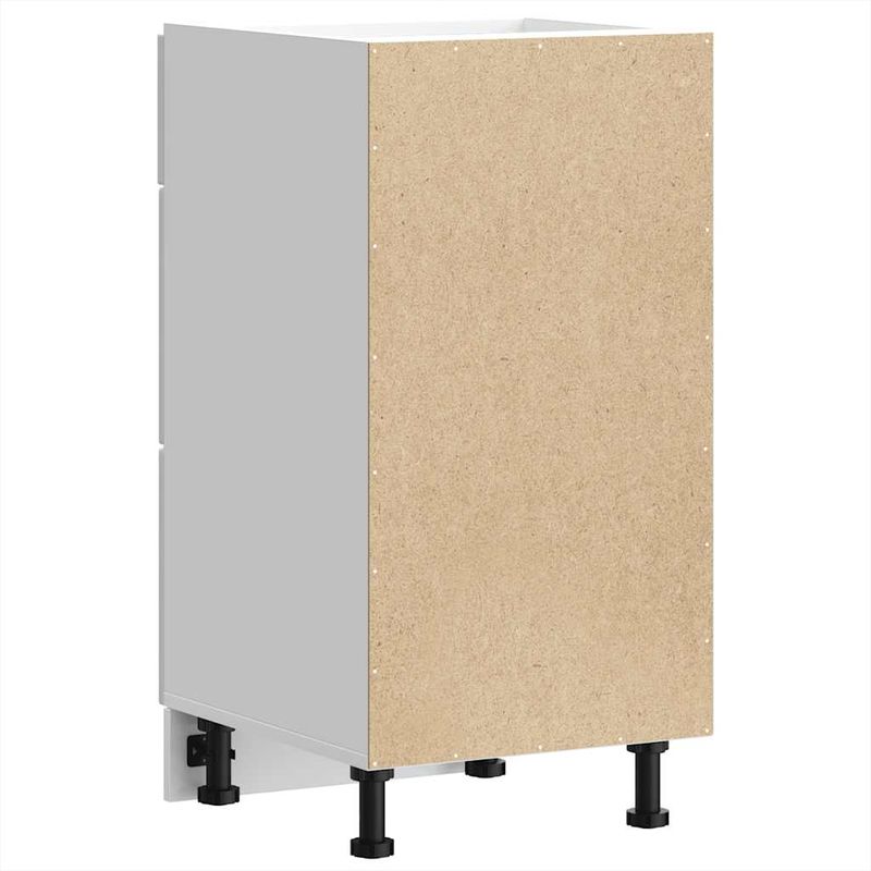 Casa si Gradina - Mobilier - Comode si corpuri - Corpuri bucatarie - Dulap inferioara alb 40x46x81,5 cm lemn prelucrat - Infinity.ro