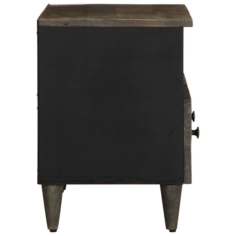 Casa si Gradina - Mobilier - Dulapuri si sifoniere - Dulapuri - Dulap TV Gri deschis 70x33,5x46 cm Lemn masiv Mango - Infinity.ro