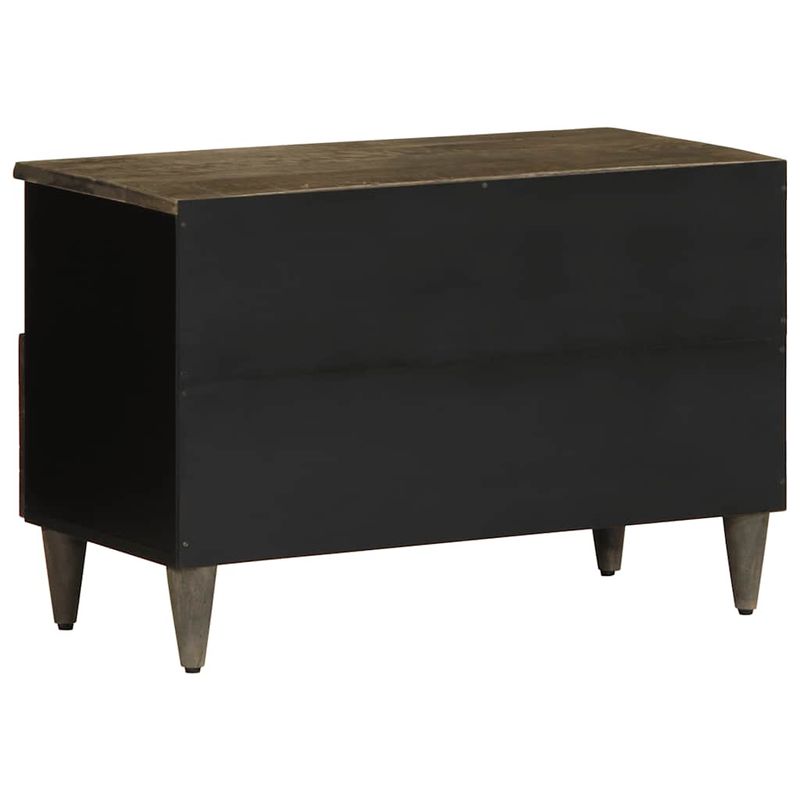Casa si Gradina - Mobilier - Dulapuri si sifoniere - Dulapuri - Dulap TV Gri deschis 70x33,5x46 cm Lemn masiv Mango - Infinity.ro