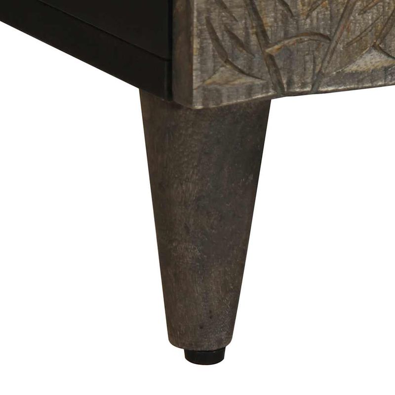 Casa si Gradina - Mobilier - Dulapuri si sifoniere - Dulapuri - Dulap TV Gri deschis 70x33,5x46 cm Lemn masiv Mango - Infinity.ro