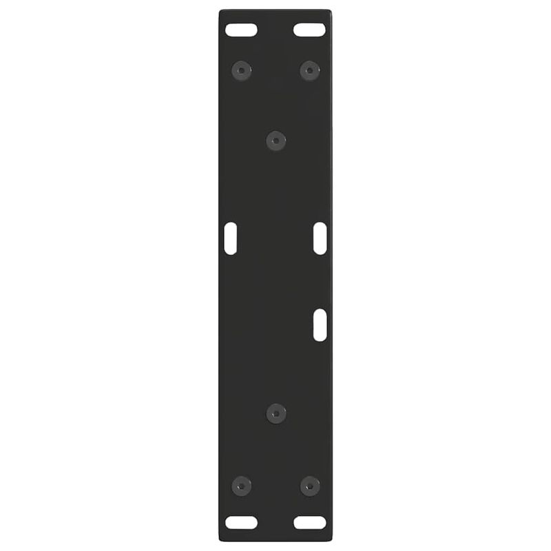 Casa si Gradina - Mobilier - Feronerie si accesorii mobila - Picioare pentru masa in forma de V 2 buc Negru Otel - Infinity.ro