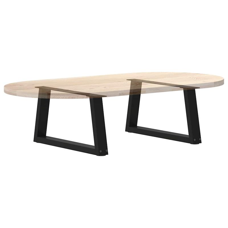 Casa si Gradina - Mobilier - Feronerie si accesorii mobila - Picioare pentru masa in forma de V 2 buc Negru Otel - Infinity.ro