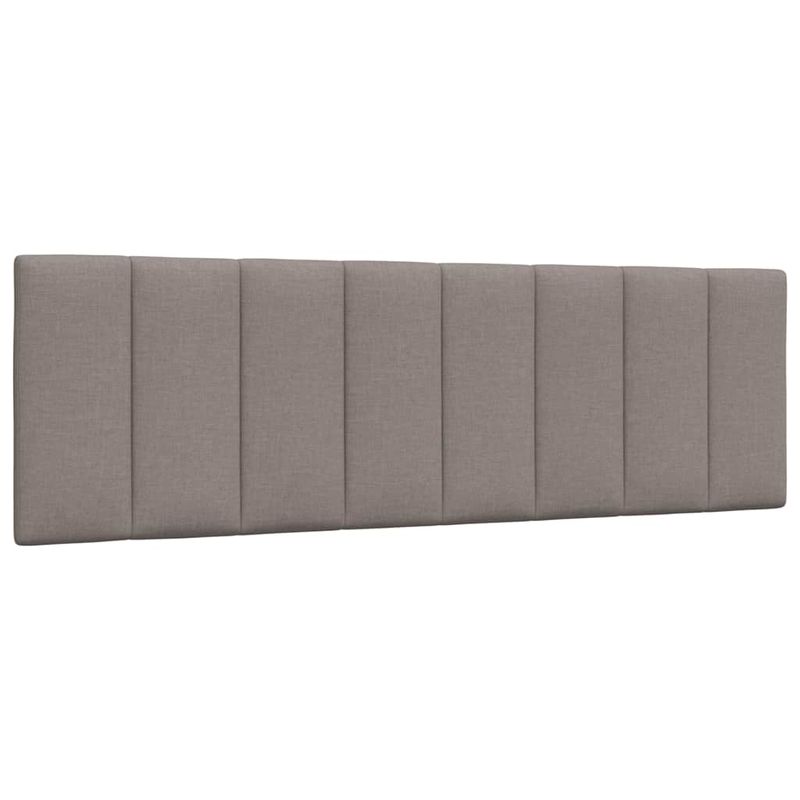 Casa si Gradina - Mobilier - Paturi si accesorii - Paturi - Cadru de pat fara saltea, gri taupe, 160x200 cm, textil - Infinity.ro