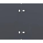 Casa si Gradina - Gradina si terasa - Garduri, panouri si accesorii - Borduri de gazon 10 buc Antracit 15x103 cm Otel laminat la rece - Infinity.ro