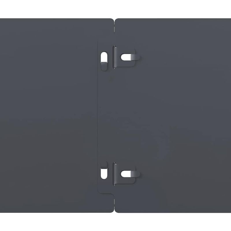 Casa si Gradina - Gradina si terasa - Garduri, panouri si accesorii - Borduri de gazon 10 buc Antracit 15x103 cm Otel laminat la rece - Infinity.ro