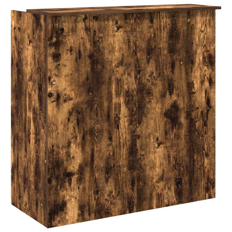 Casa si Gradina - Mobilier - Mese si birouri - Birouri - Birou de receptie stejar afumat 100x50x103,5 cm lemn prelucrat - Infinity.ro