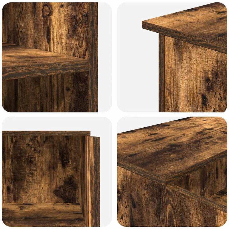 Casa si Gradina - Mobilier - Mese si birouri - Birouri - Birou de receptie stejar afumat 100x50x103,5 cm lemn prelucrat - Infinity.ro