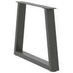 Casa si Gradina - Mobilier - Feronerie si accesorii mobila - Picioare pentru masa in forma de V 2 buc Antracit Otel - Infinity.ro
